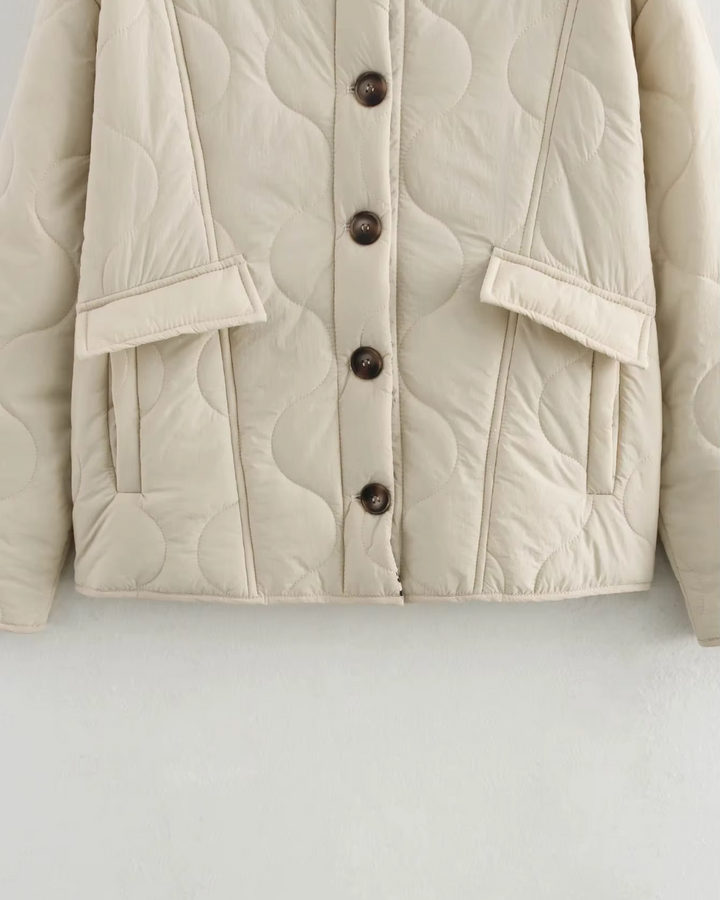 Warme Katoenen Retro Winter Jas voor Dames