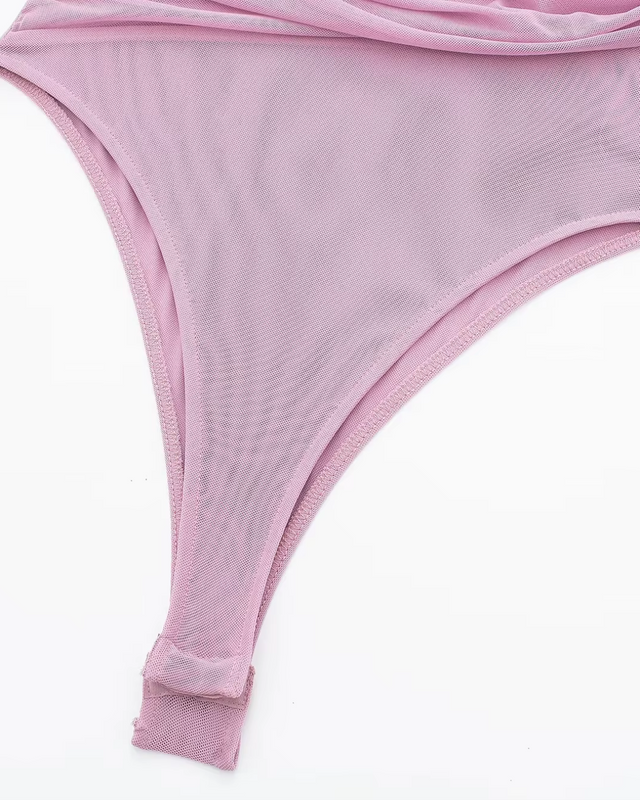 Zomerse Body met Tule Ruches voor Dames