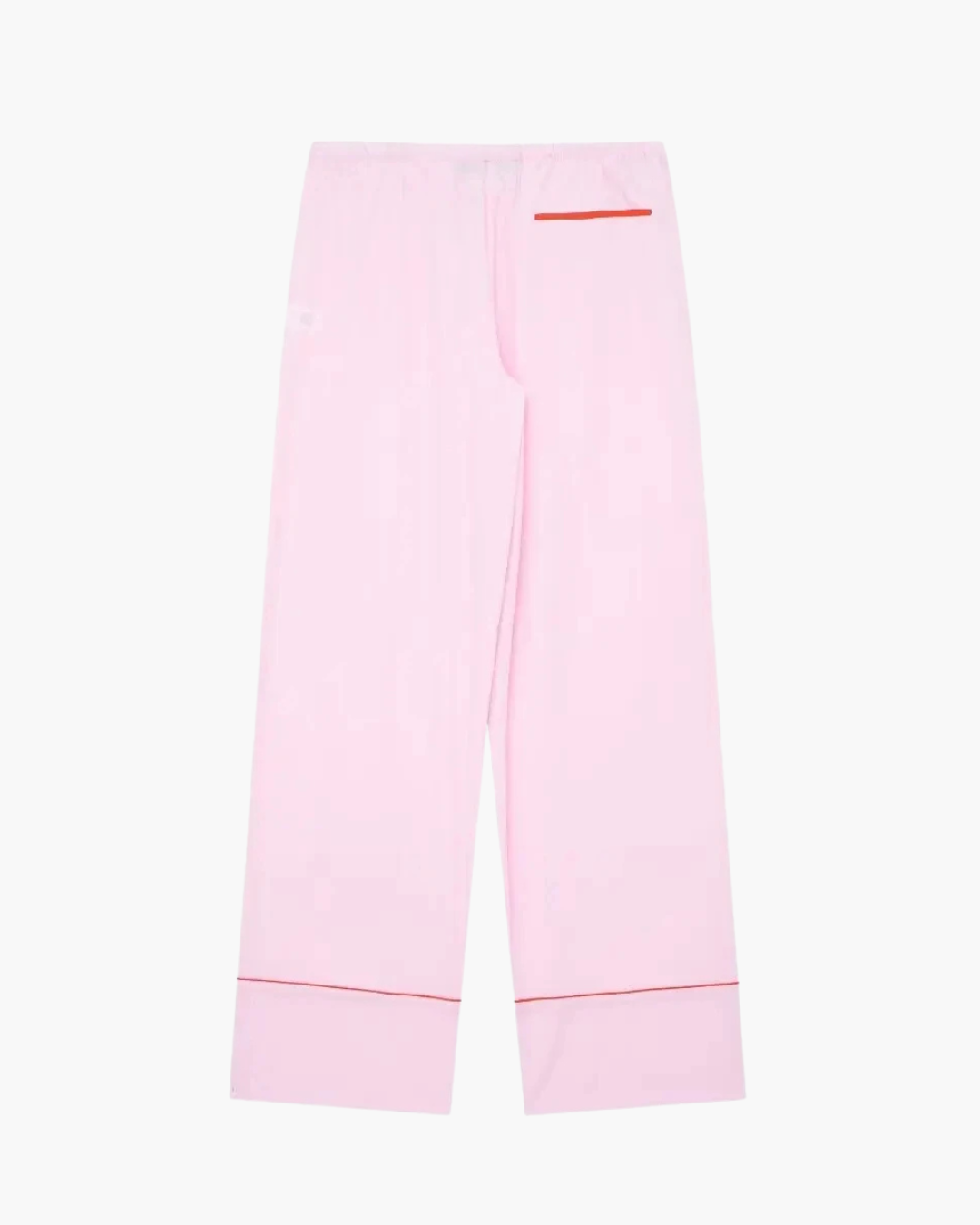 Casual Roze Broek Pak met Cropped Blouse voor Dames