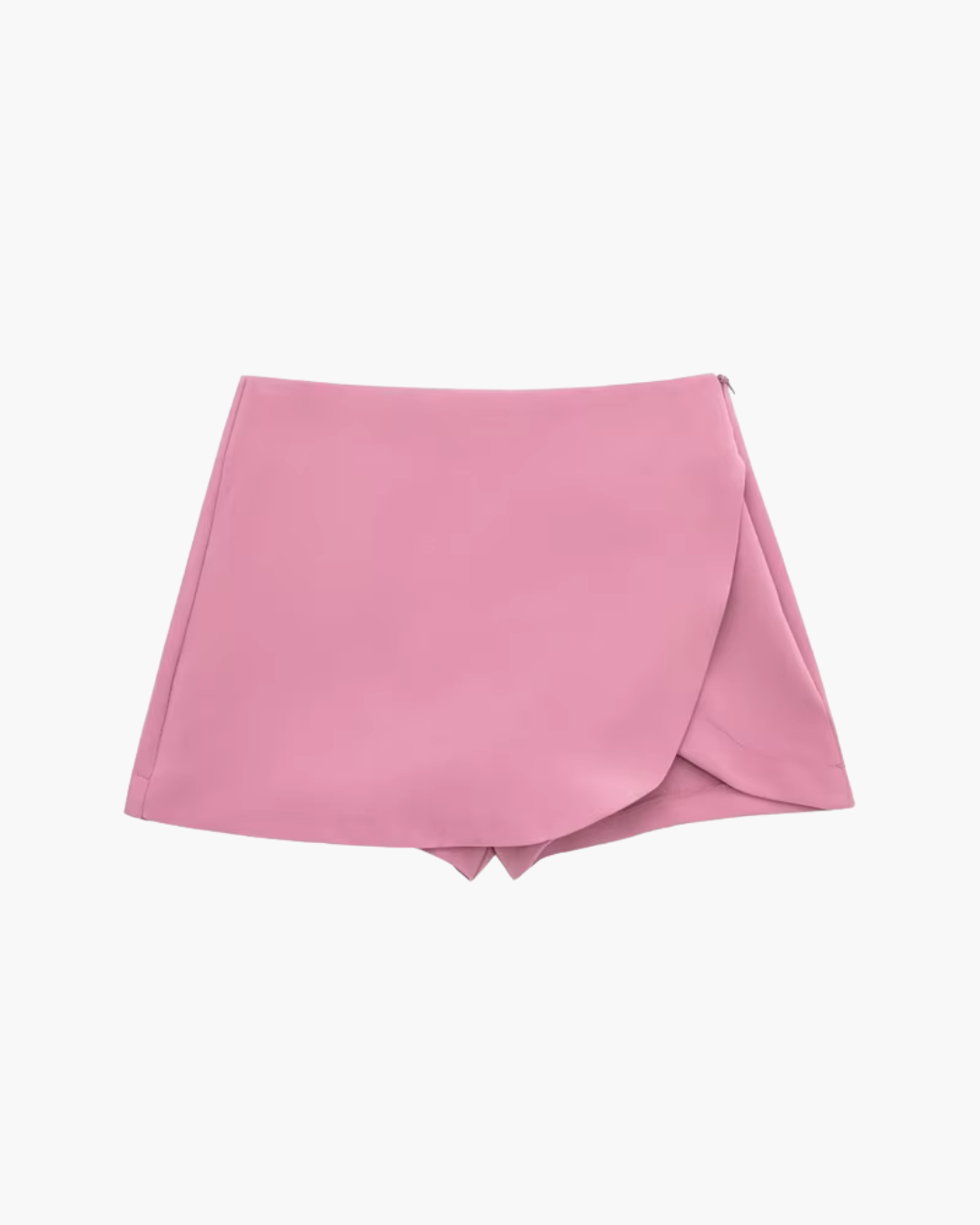 Asymmetrische Hoge Taille Skort met Minirok Look voor Dames