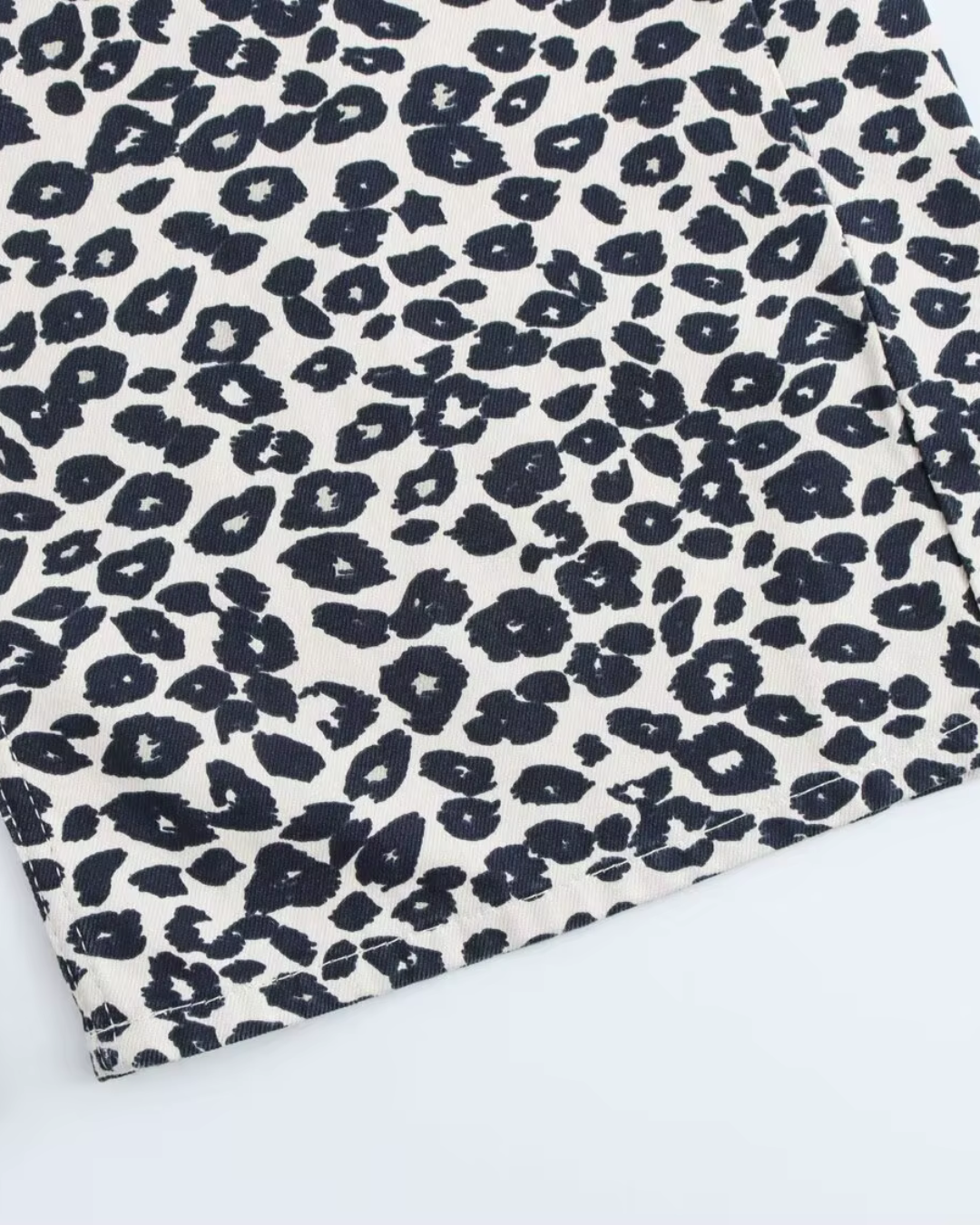 Casual Denim Pak met Dierenprint Jack en Broek voor Dames