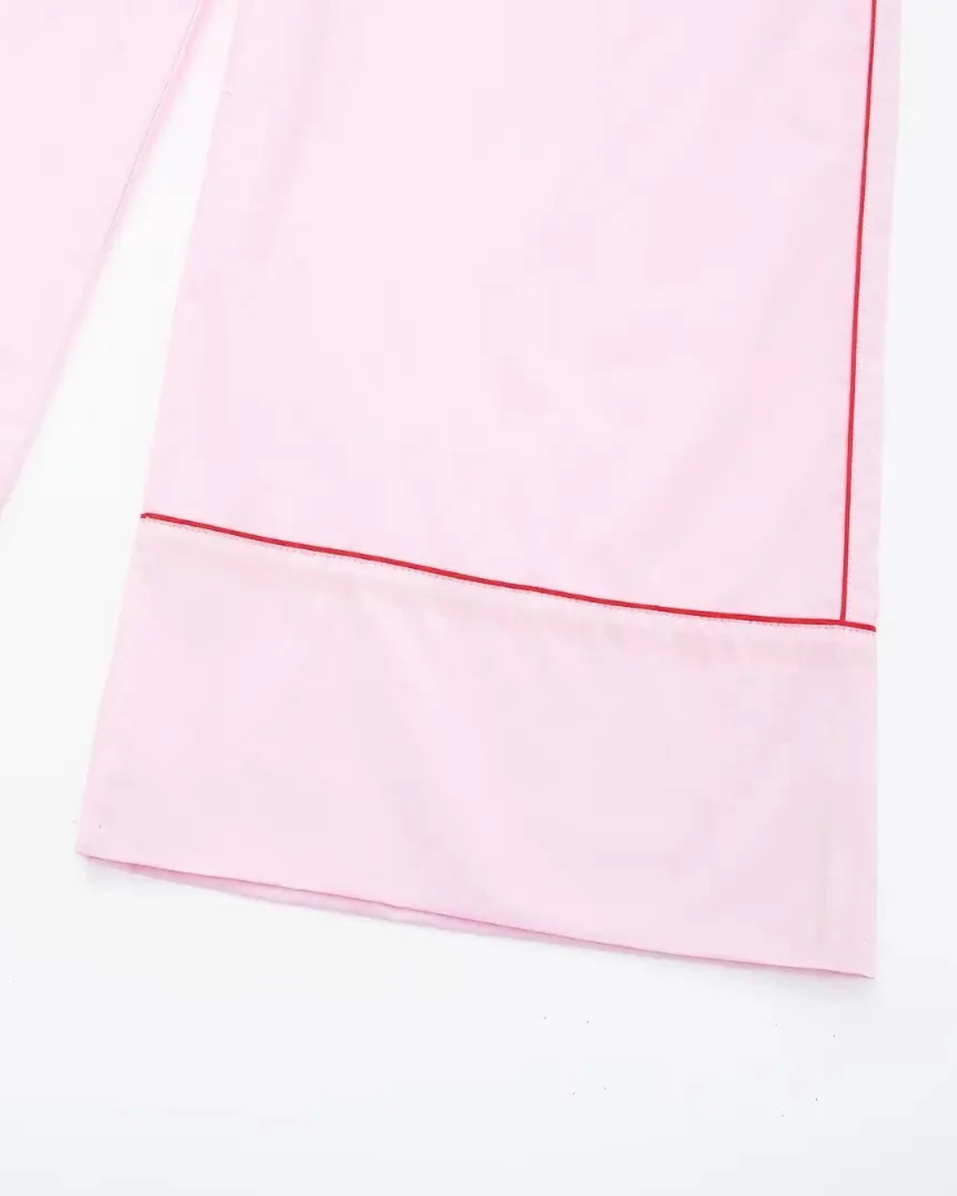 Casual Roze Broek Pak met Cropped Blouse voor Dames