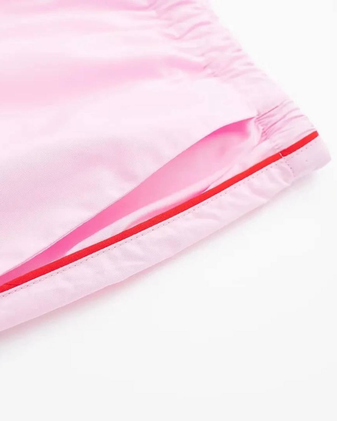 Casual Roze Broek Pak met Cropped Blouse voor Dames