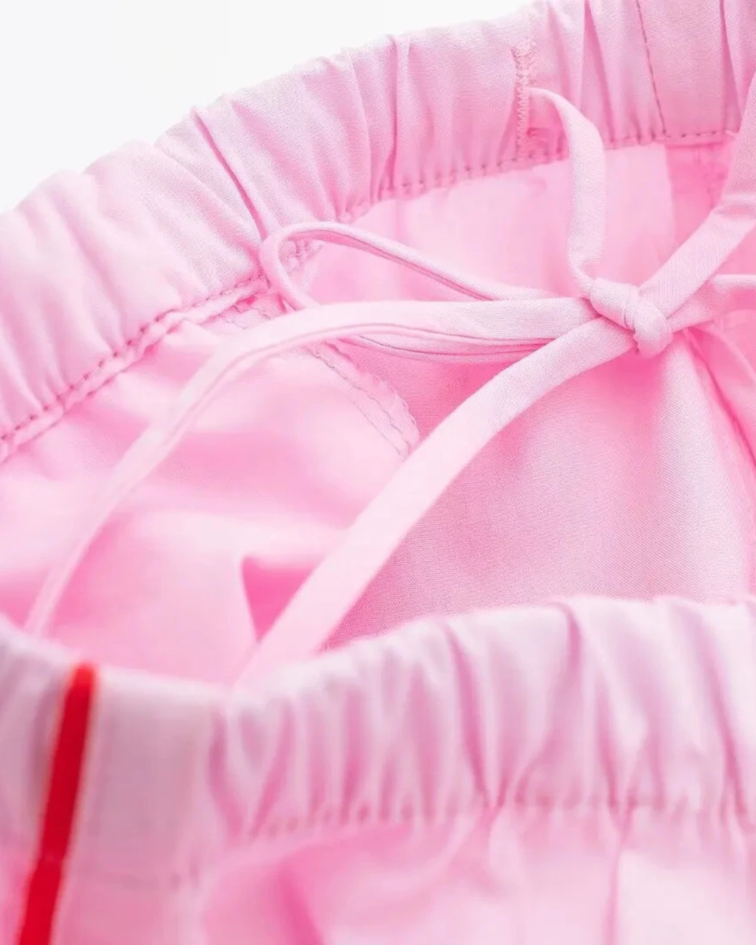 Casual Roze Broek Pak met Cropped Blouse voor Dames