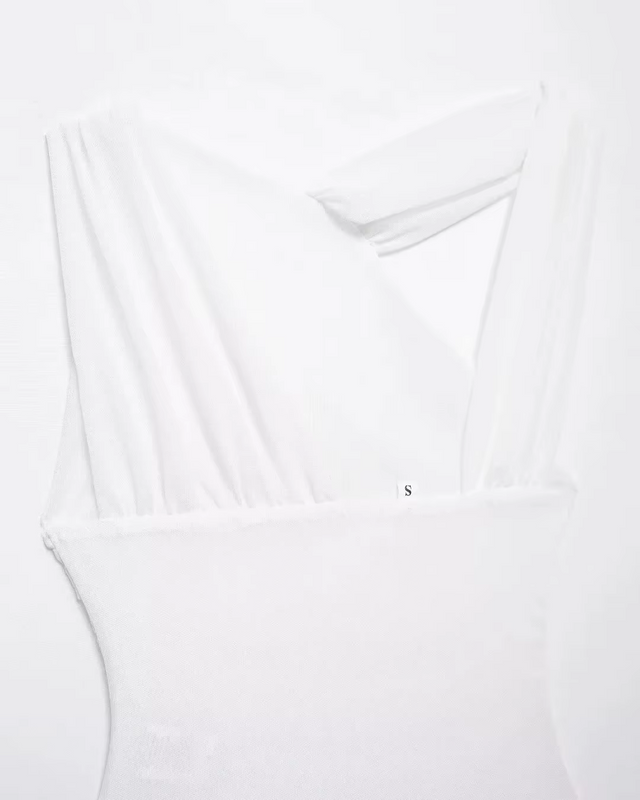 Zomerse Body met Tule Ruches voor Dames