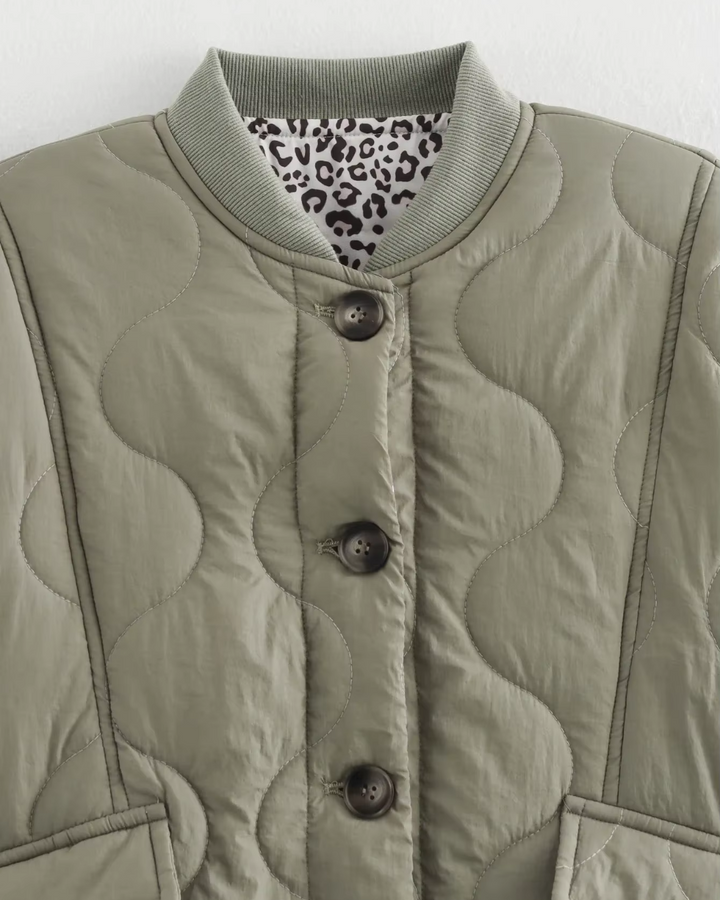 Warme Katoenen Retro Winter Jas voor Dames