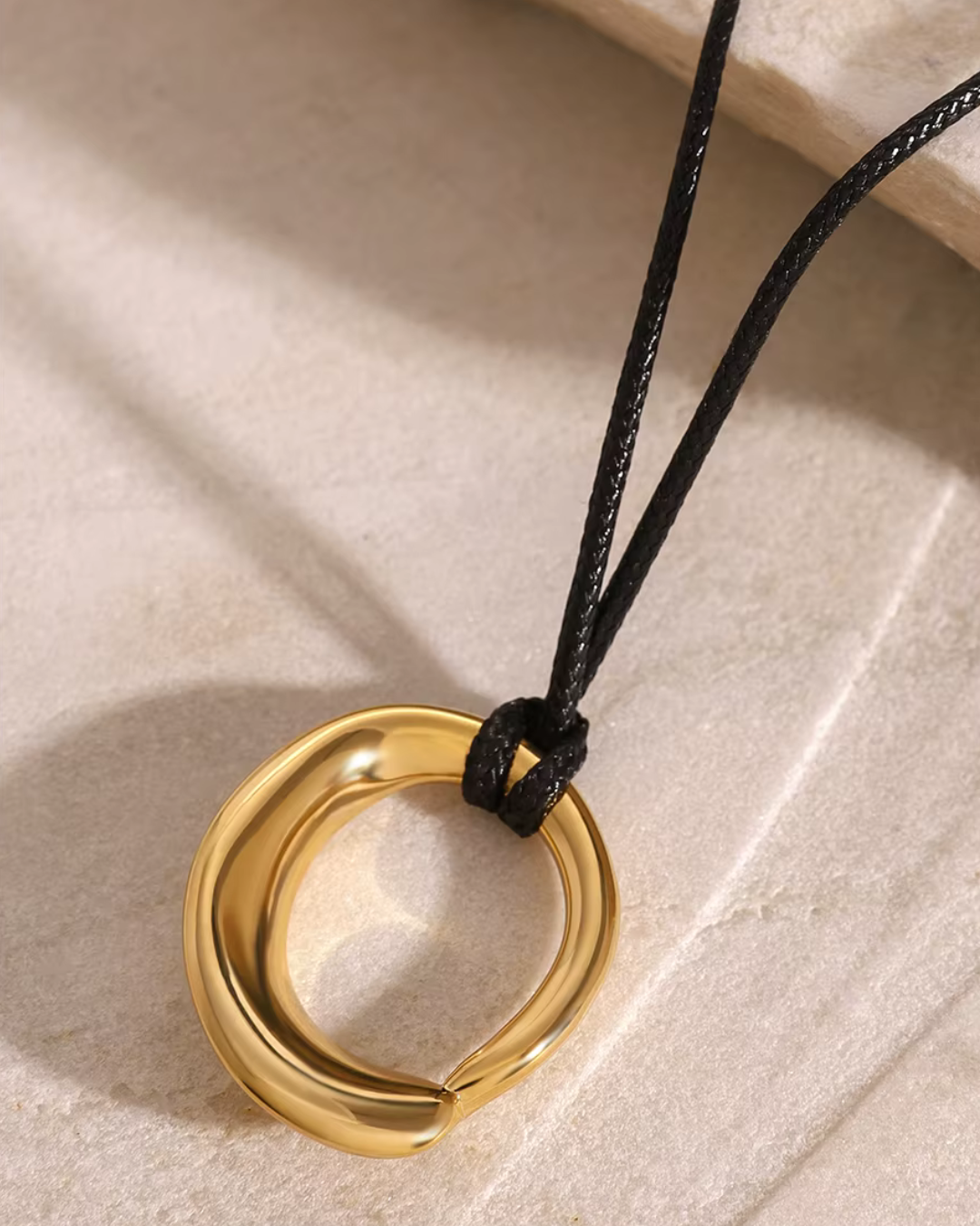 Trendy Holle Gouden Hanger Ketting voor Dames