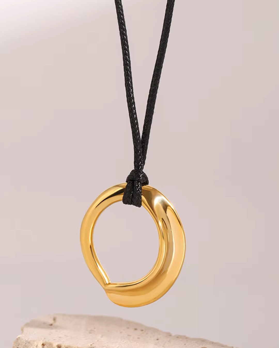 Trendy Holle Gouden Hanger Ketting voor Dames