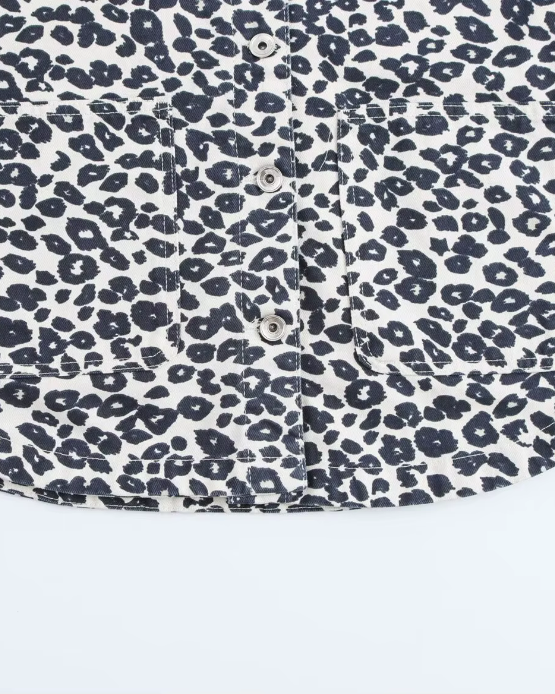 Casual Denim Pak met Dierenprint Jack en Broek voor Dames