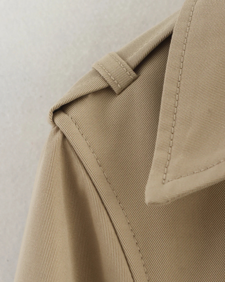 Chique Vintage Korte Herfstjas voor Dames