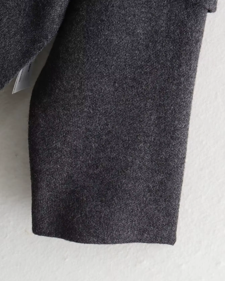 Elegante Asymmetrische Gebreide Sjaal Jas voor Dames