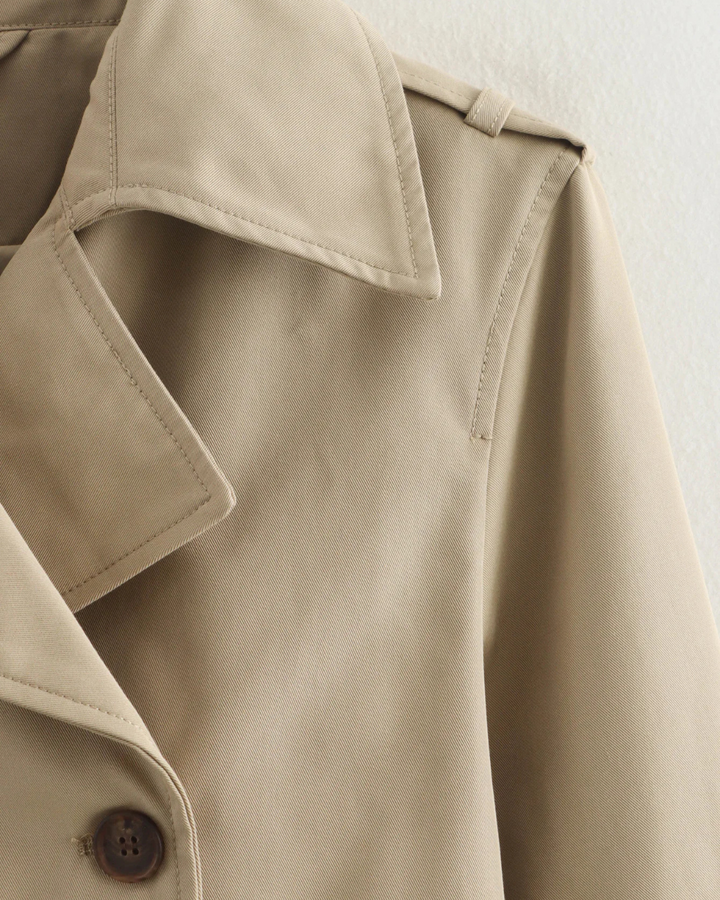 Chique Vintage Korte Herfstjas voor Dames