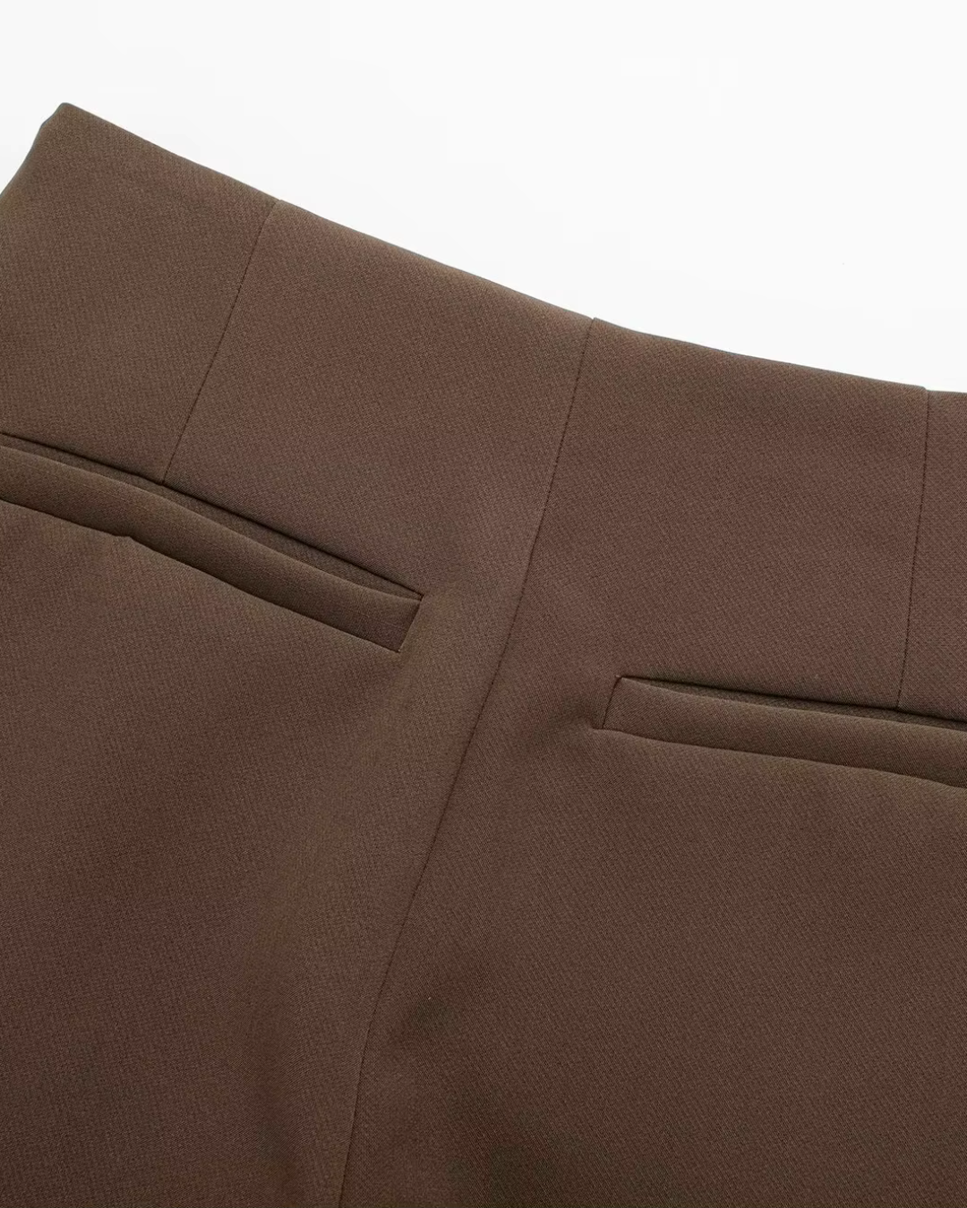 Asymmetrische Hoge Taille Skort met Minirok Look voor Dames