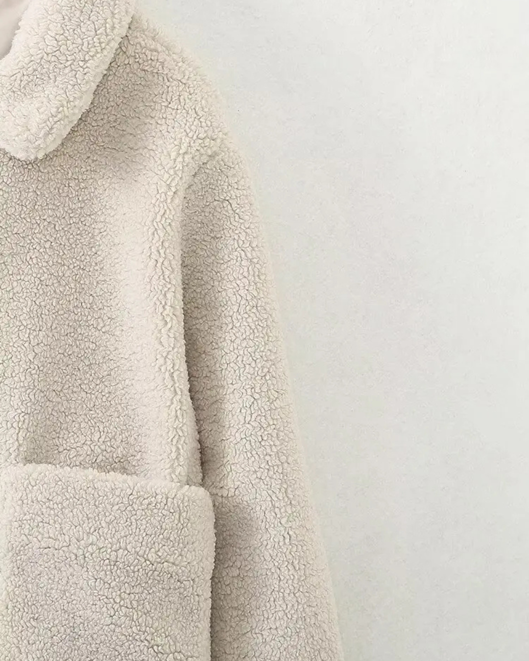 Casual Effen Winterjas met Knopen en Kraag voor Dames