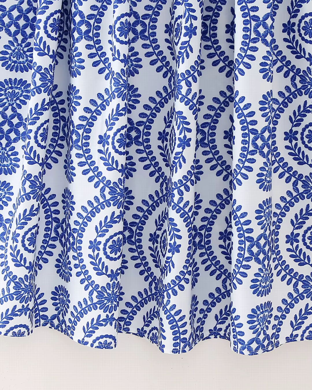 Lange Geplooide Casual Rok met Print voor Dames