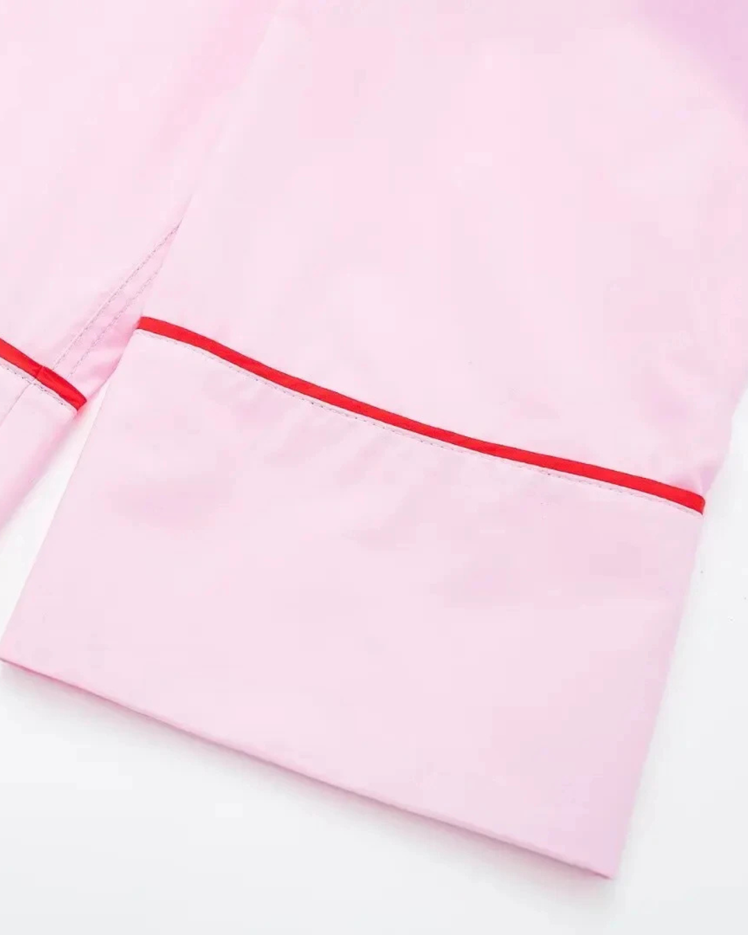 Casual Roze Broek Pak met Cropped Blouse voor Dames