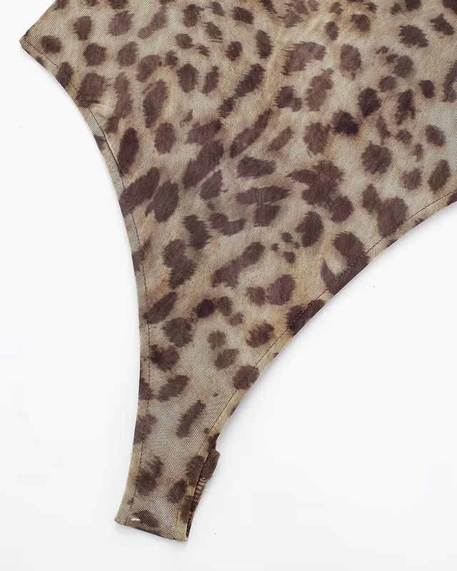 Zomerse Body met Tule Ruches voor Dames