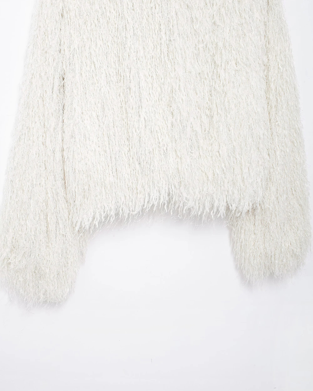 Elegante Cropped Jas van Zacht Pluche Nepbont voor Dames