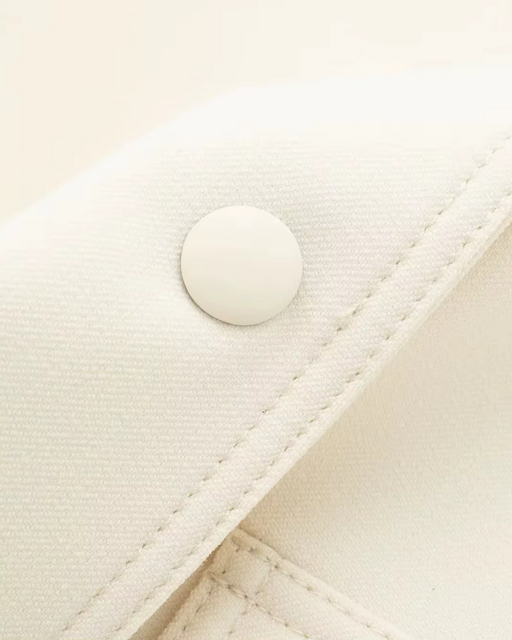 Elegante Witte Bomberjack voor Dames