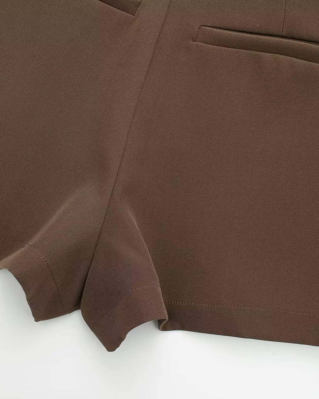 Asymmetrische Hoge Taille Skort met Minirok Look voor Dames