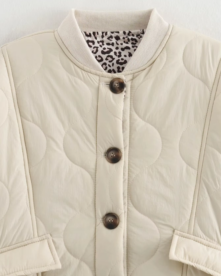 Warme Katoenen Retro Winter Jas voor Dames
